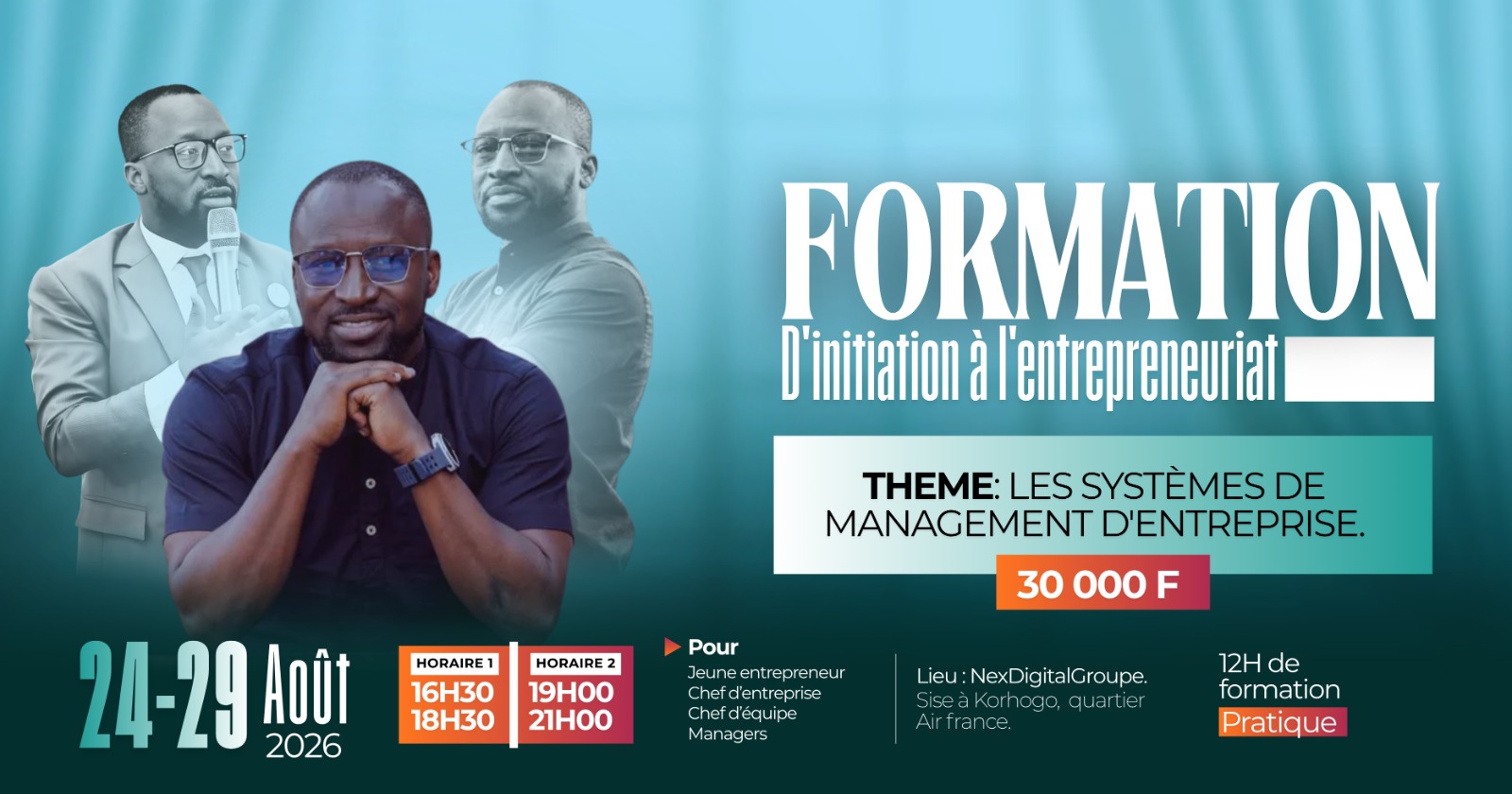 Formation d'initiation à l'entrepreneuriat